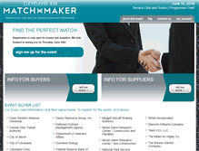 Tablet Screenshot of clevelandbtobmatchmaker.com